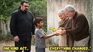 POOR BOY GAVE HIS ONLY MEAL TO AN ELDERLY COUPLE &mdash; NEXT DAY, STEVEN SEAGAL KNOCKED ON HIS DOOR