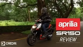 Aprilia SR 150 Video Review: Fastest Scooter || Aprilia Bike SR 150 Top Speed || CredR