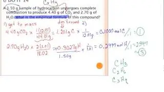 Leggett AP/IB Chemistry Stoichiometry 16 Empirical Formulas