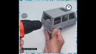 HOMEMADE RC G-Wagon #shorts #rccar #gwagon #toys #remotecontrolcar #unboxing