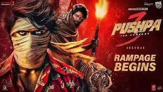||Pushpa 3 Shocking News 😱🤑😭||Allu Arjun, Rashmika mandana Director Name Sukumar  Pushpa the rampag 