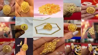 Latest gold  ring designs  ||bridal gold ring designs for daily use light weight