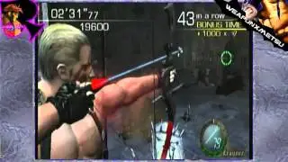 Resident Evil 4 - Mercenaries Mode - Jack Krauser - Stage Castle - 5 Stars - (WeaponXMetsu)