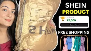 Get Free Shein Products Worth Rs 5000 || Shein Free Shopping Offers || Unboxing & Honest Review
