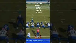 BLITZ BLITZ! #madden24 #madden23 #maddengaming #maddennfl24 #blitz