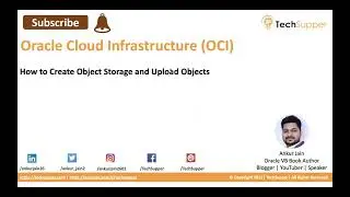 Create Object Storage Buckets in Oracle Cloud Infrastructure