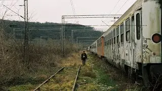 Kodak Ultramax 400 + Zenit TTL | Shooting abandoned train station | DJI Mavic Mini 2 drone footage