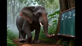 Animal return school after winter vacation 😲 😁
