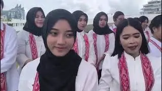 Pamer Bojo ...IKN choir di acara 17 agustusan, diiringi Twilite Orchestra.  #ikn #iknnusantara
