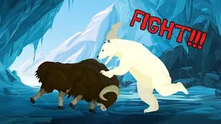 Polar Bear Fight Arctic Animal Android Gameplay New Games Casual fight games wild Animal Games 