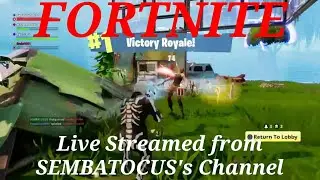 Fortnite Squads Live Stream From SEMBATOCUS's youtube channel LIVE