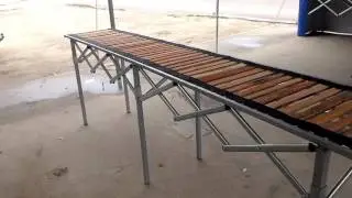 Montagem de Balcão Sanfonado - Genial Tendas