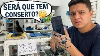 SAMSUNG A05, RECUPERAÇÃO DE APARELHO QUE CAIU NA TINTA, SERA DE DEU CERTO?