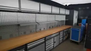 Metal garage storage cabinets industrial workshop equipment tool management system
