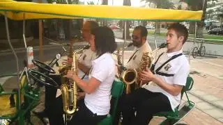 Cuarteto Saxos Banda Musica Azuara