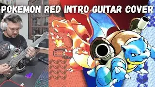 Pok&eacute;mon Red & Blue Opening Theme Guitar Cover🎮🔥