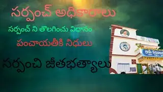 #duties and responsibilities of sarpanch#salary of sarpanch by Vision police academy