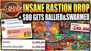 ECHO'S CRAZIEST BASTION FIGHT - Millions of Deads + SoD got RALLIED! - Call of Dragons
