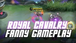 FANNY GAMEPLAY ROYAL CAVALRY SKIN | Mobile Legends