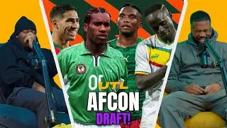 AFCON DRAFT! | Under The Lights Podcasts