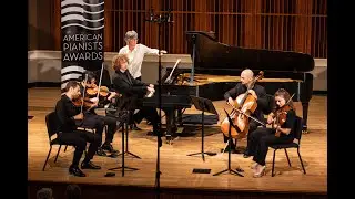 2021 American Pianists Awards - Michael Davidman with the Dover Quartet; Piano Quintet in F Minor