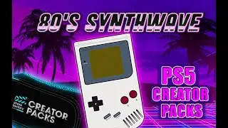 Share Factory Studio 80's SYNTHWAVE Creator Pack PS5 Full Detail