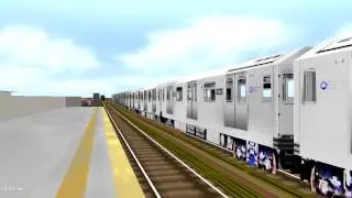 OpenBve:On-Board R142A 7 Train Woodside -- 61st Street To Mets -- Willets Point