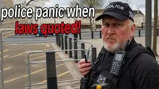 UK Cop LOSES IT When Auditor Knows the Law | SHOCKING Police Overreach Exposed!