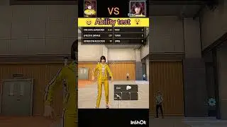 Kelly vs elite Kelly ability test free fire 🤯💯 #shorts #ff