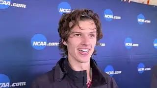 Charles Hicks after winning 2022 NCAA XC title