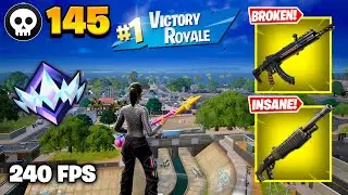 Fortnite Unreal Ranked Reload | High Kill Gameplay | Keyboard & Mouse | 240 FPS