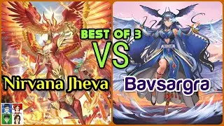 X-overDress! Nirvana Jheva VS Bavsargra | Cardfight Vanguard D Standard Dragon Empire Best of 3 Set6
