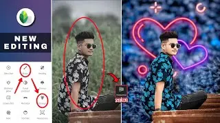 Snapseed Love Creative Photo Editing | CB Background Photo Kaise Banaye | Blur Effect Photo Editing