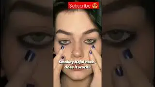 smokey kajal hack-does it work? #kajal #kajalhack #smokeykajalhack #smokeyeyes #smokeyhack