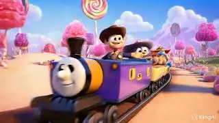 🍭🚂 Lightning McQueen Train Ride in Candy Land | Toy Friends Adventure for Kids