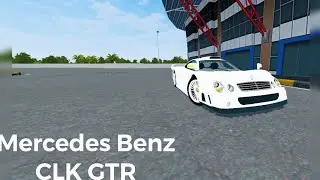 Mercedes Benz CLK GTR - Highly detailed - also known as Mercedes airlines