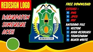 Gambar ulang Logo Kabupaten Simeulue | file bisa di download