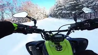 Yamaha Raptor 700 Winter Ride 