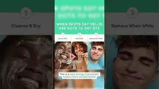 Dots for Spots Acne Patches Pimple Spot Treatment  #tiktok #beautiful #youtubeshorts