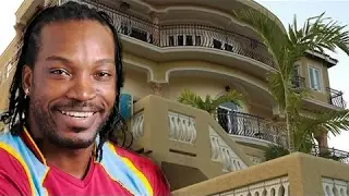 Cricket Chris Gayle's House and Benz  Car