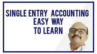 ACCOUNTANCY  Single entry/Incomplete Records