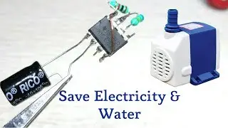 Awesome idea with water cooler pump