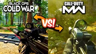 Black Ops Cold War VS Modern Warfare ULTRA Graphics!