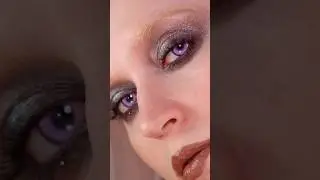 Smokey eyes with sparkle using Blend Bunny Cosmetics Longing palette #makeup #blendbunnycosmetics