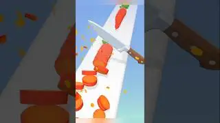 Perfect Slices Short #hd #games #gameplay #vegetablescutting #cuttingskills #animation #newgame2025