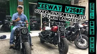 Ngepoin Benelli Keeway V250Fi, Suaranya ngeri