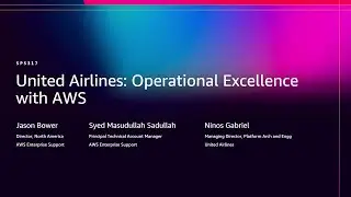 AWS re:Invent 2025 - [NEW LAUNCH] United Airlines: Operational Excellence with AWS (SPS317)