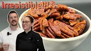 Quick Air Fried Candied Pecans: Easy and Perfect for a Thanksgiving Snack!!!!