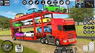 Car Transporter Truck Driving Simulator - Cargo Transport Multistory Vehicle - Android GamePlay