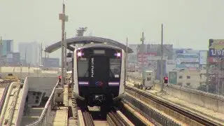Bangkok MRT Purple Line Tao Poon &rArr; Khlong Bang Phai รถไฟฟ้ามหานคร สายฉลองรัชธรรม เตาปูน &rArr; คลองบางไผ่